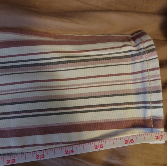 American Eagle Next Level Stretch High Rise Skinny Striped Jegging - Picture 14 of 14